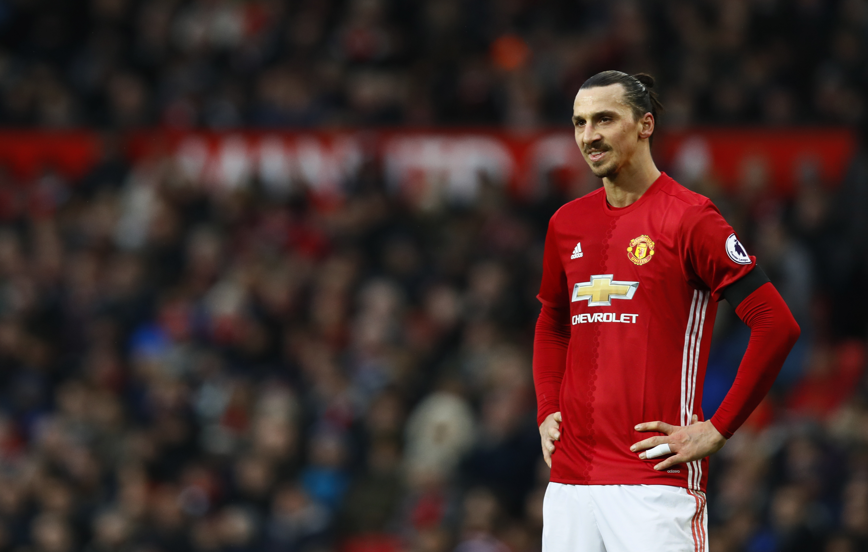 Football: Ibrahimovic coy on Man United contract extension