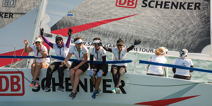DB Schenker to race Sailing Arabia - The Tour with all-female crew