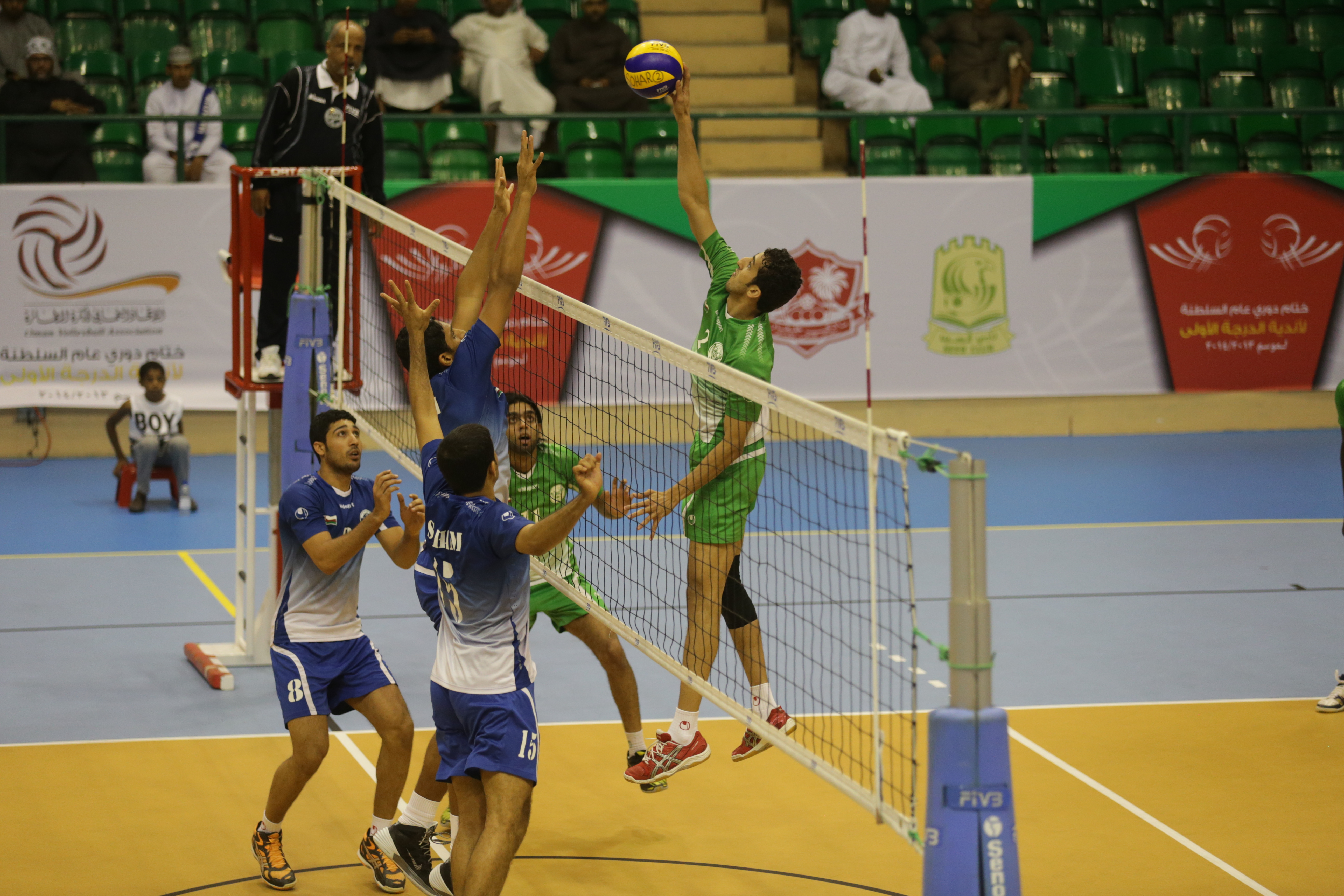 السيب يسيطر على دوري الدرجة الأولى للكرة الطائرة
