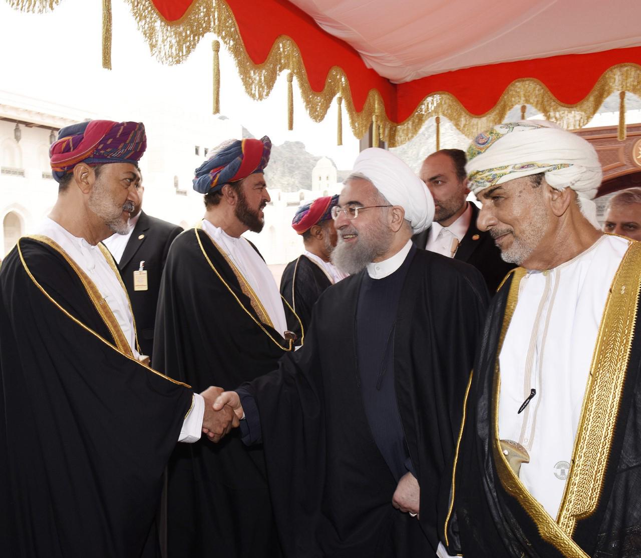In pictures: Iranian President Hassan Rouhani visits Oman