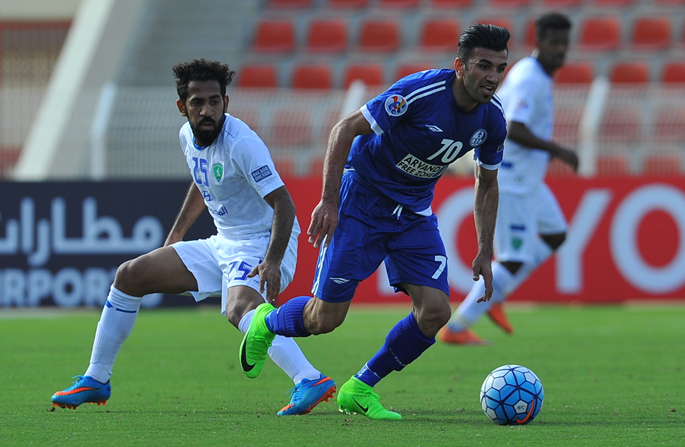 الاستقلال الايراني يكسب الفتح السعودي 1-صفر بدوري ابطال اسيا