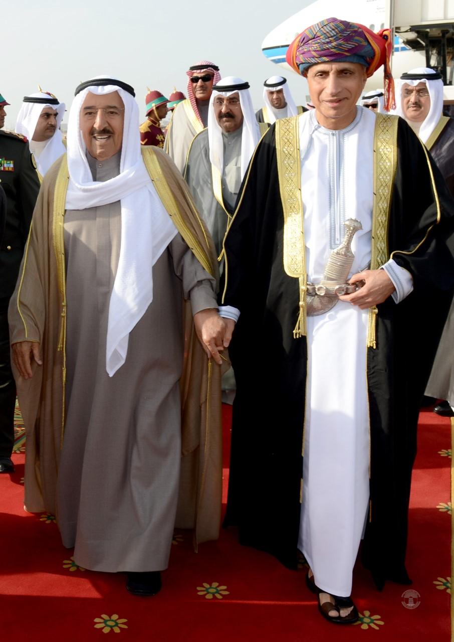 In pictures: Emir of Kuwait in Oman