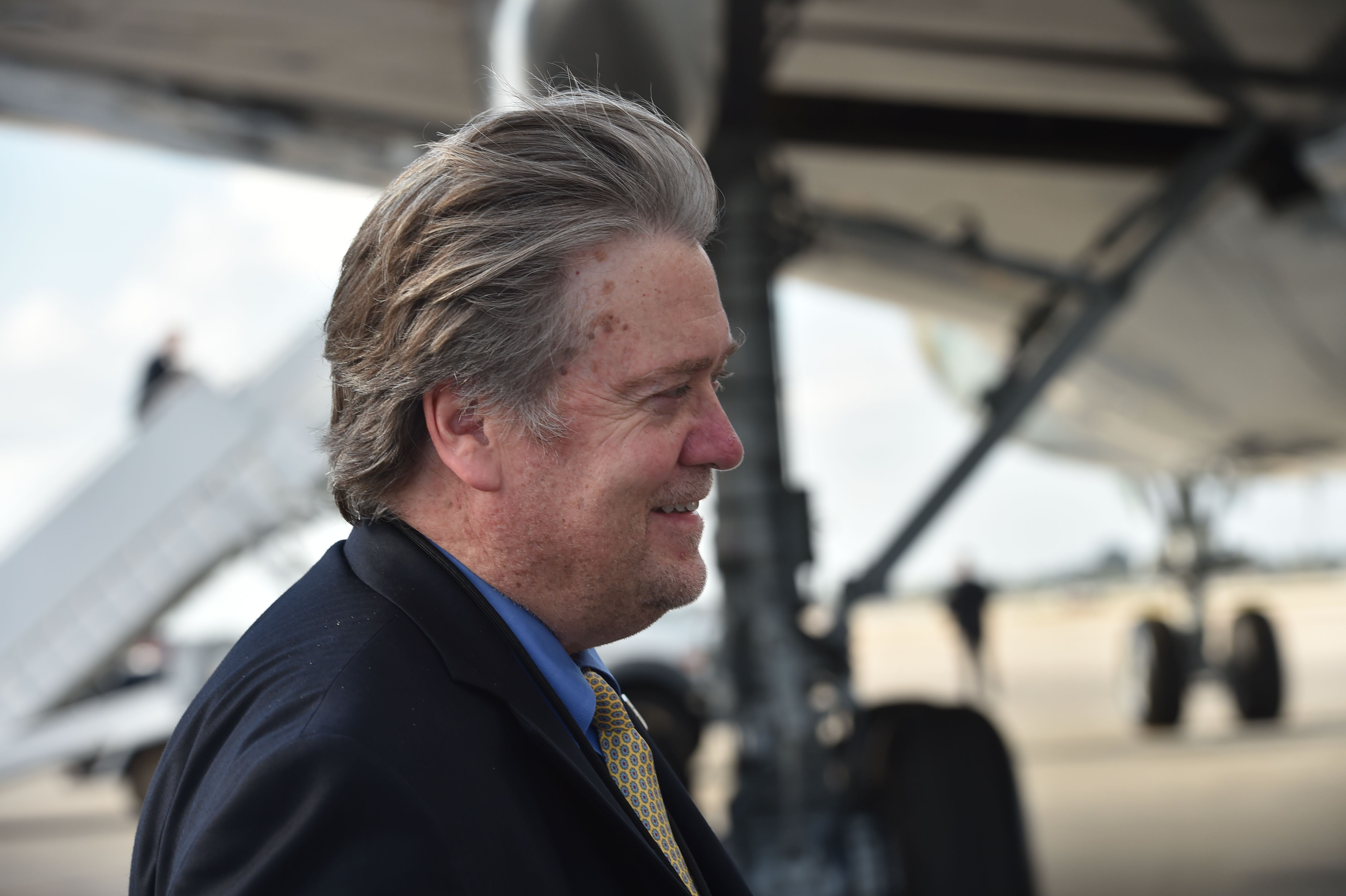 Bannon delivered EU-sceptic message before Pence visit