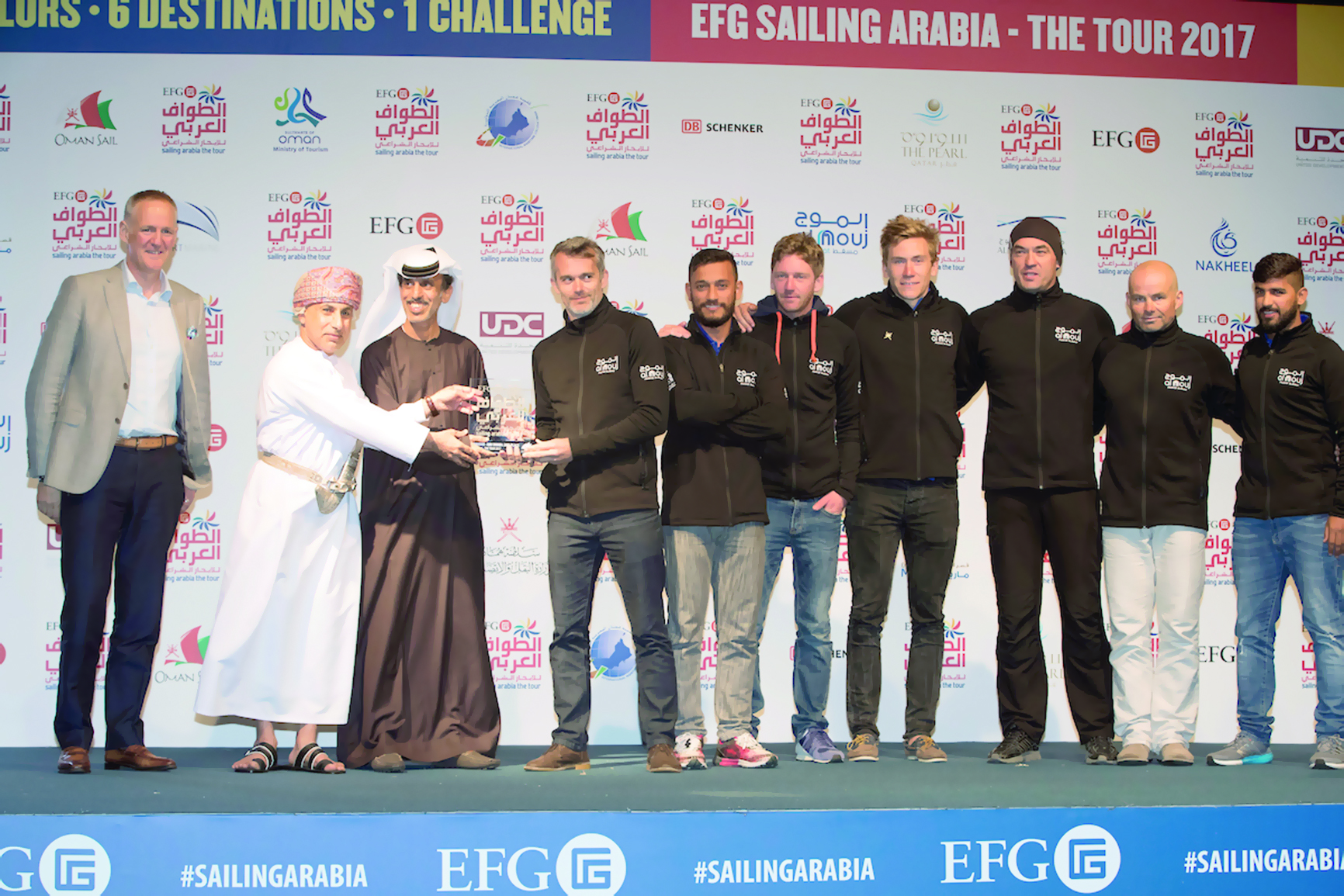 في سباق الطواف العربي للإبحار الشراعي 

انطلاقة قوية للمرحلة الرابعة «أبوظبي - الدوحة» لمسافة 160 ميلاً بحرياً