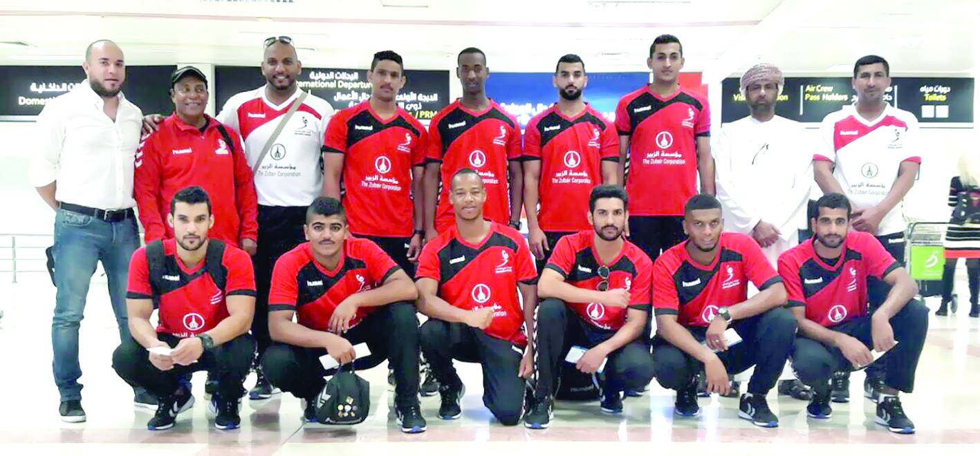 بعثة اليد الشاطئة تغادر السلطنة للمشاركة في بطولة دبي الدولية الودية