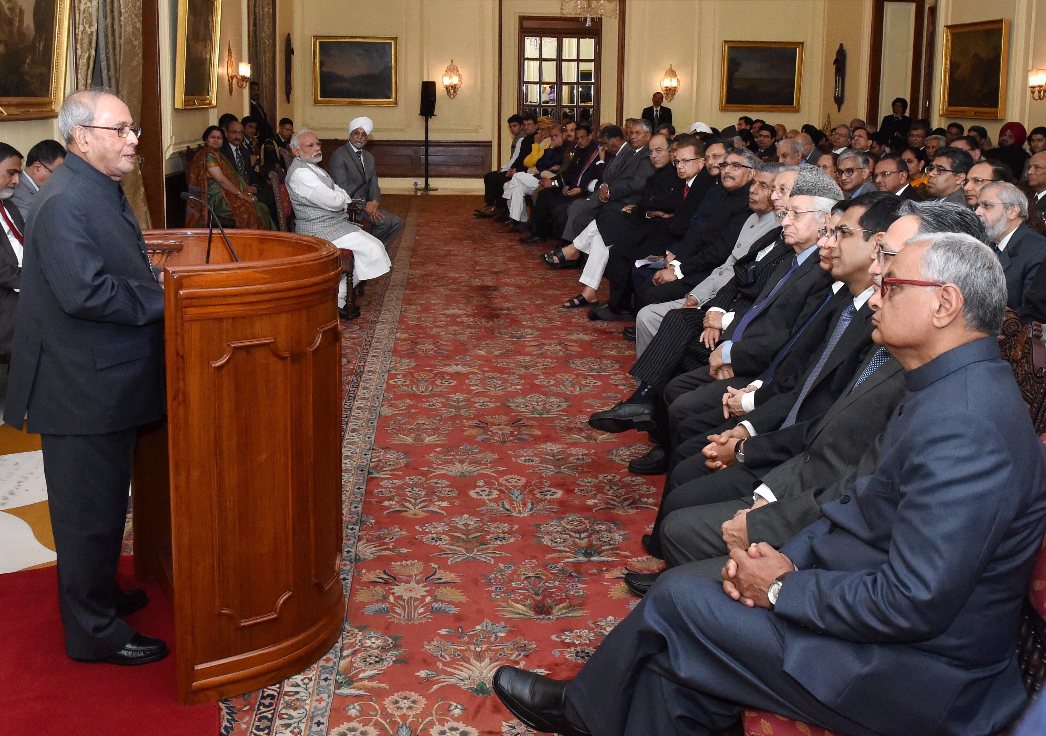 High time to act on judicial reforms: President Pranab Mukherjee