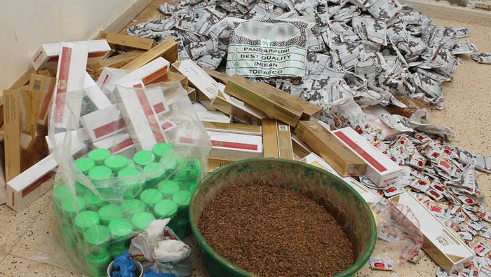 Bootleg cigarettes seized in Oman