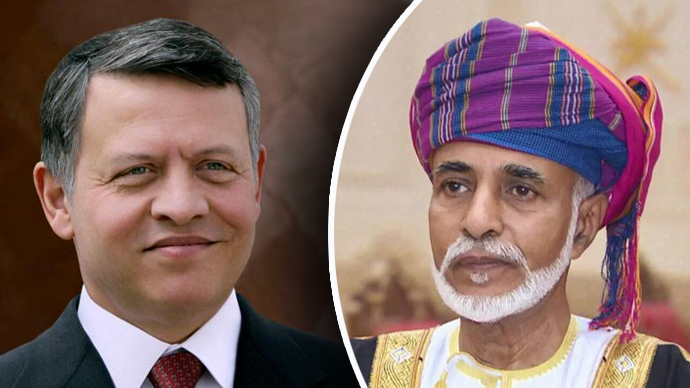 His Majesty Sultan Qaboos receives thanks from Jordan