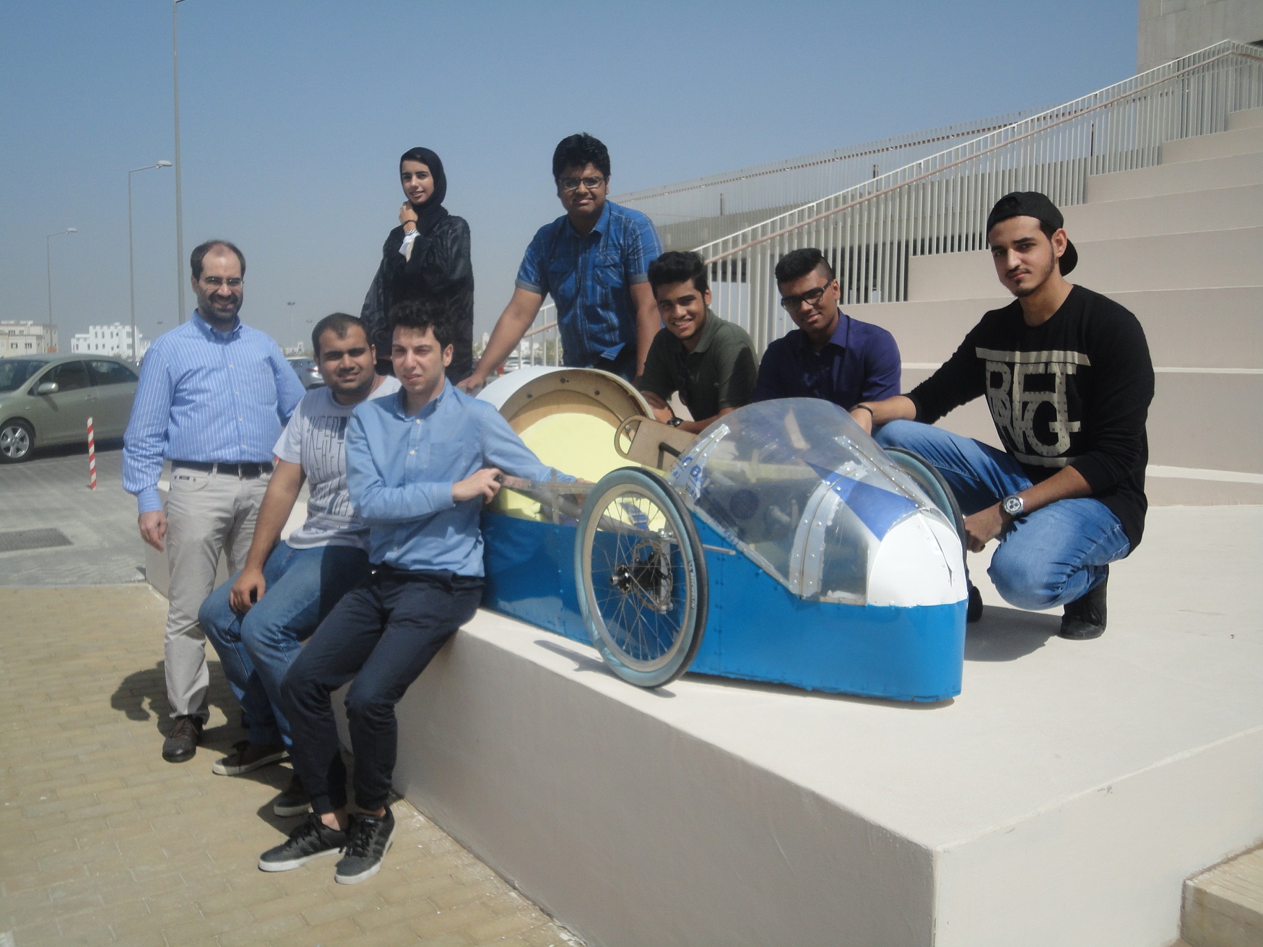 Omani students throttle up for eco-car challenge in Singapore