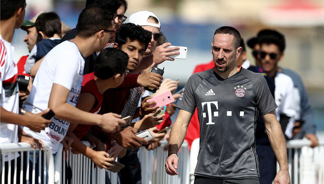 ريبيري يعود إلى قائمة بايرن ميونخ أمام شالكه