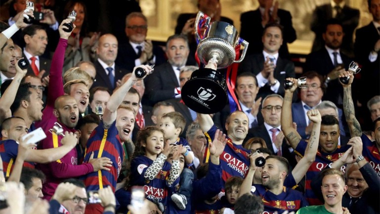 بالأرقام .. برشلونة ملك كأس إسبانيا
