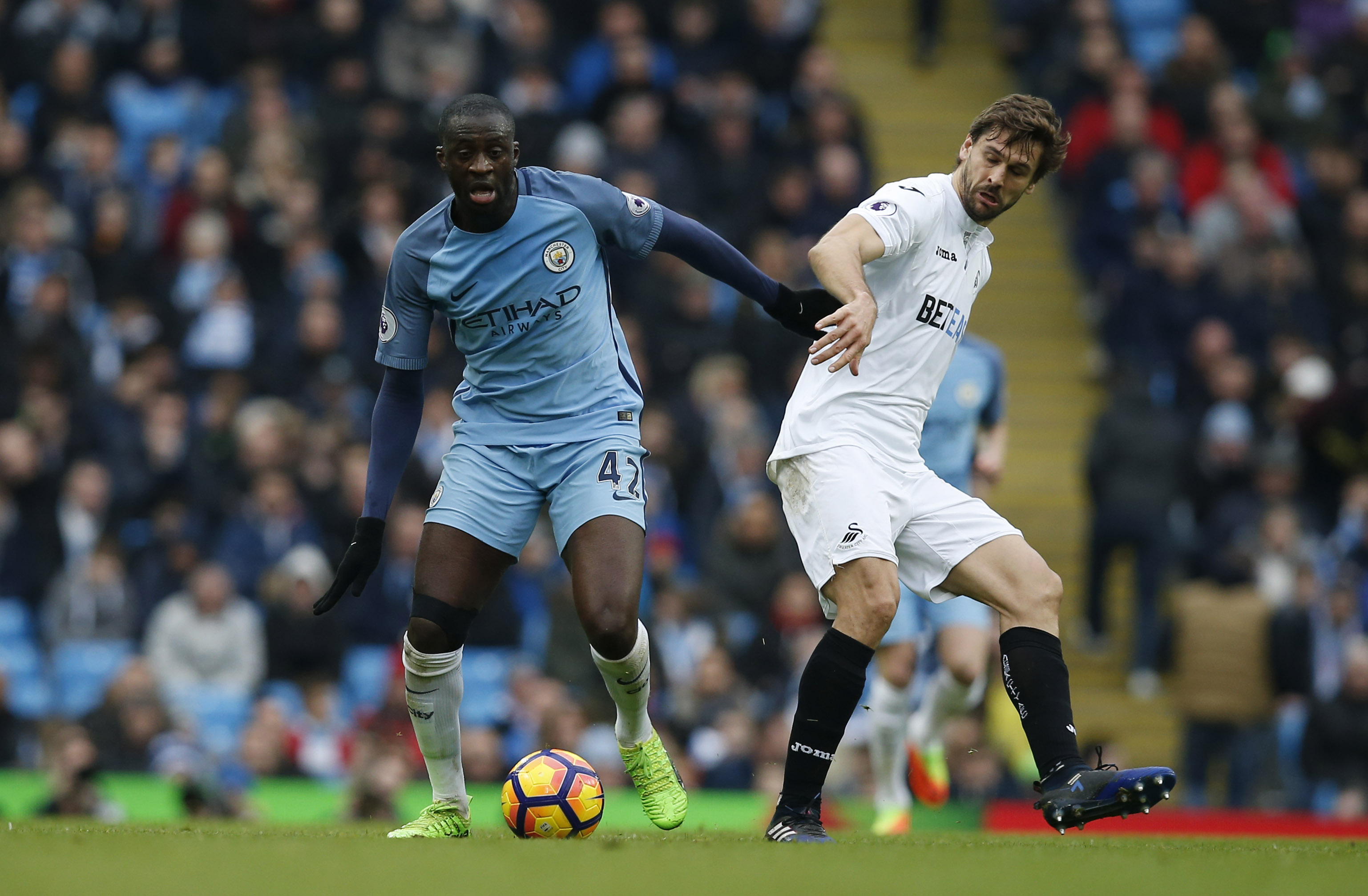 Football: Toure warns against weighing down Jesus with expectations