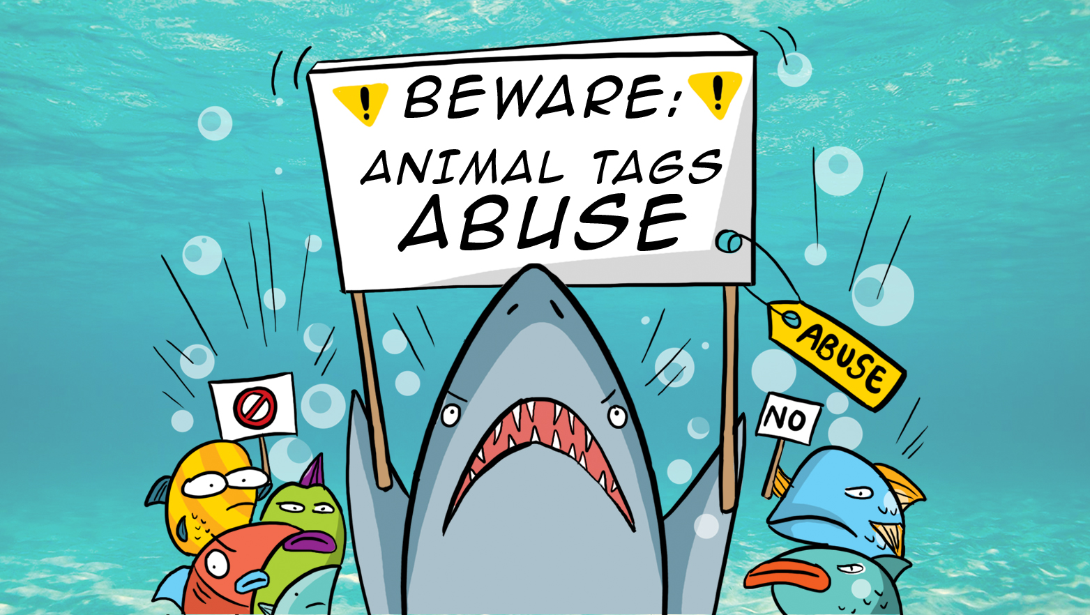 Animal tag abuse