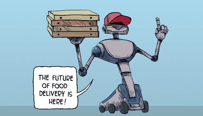 Robot delivery
