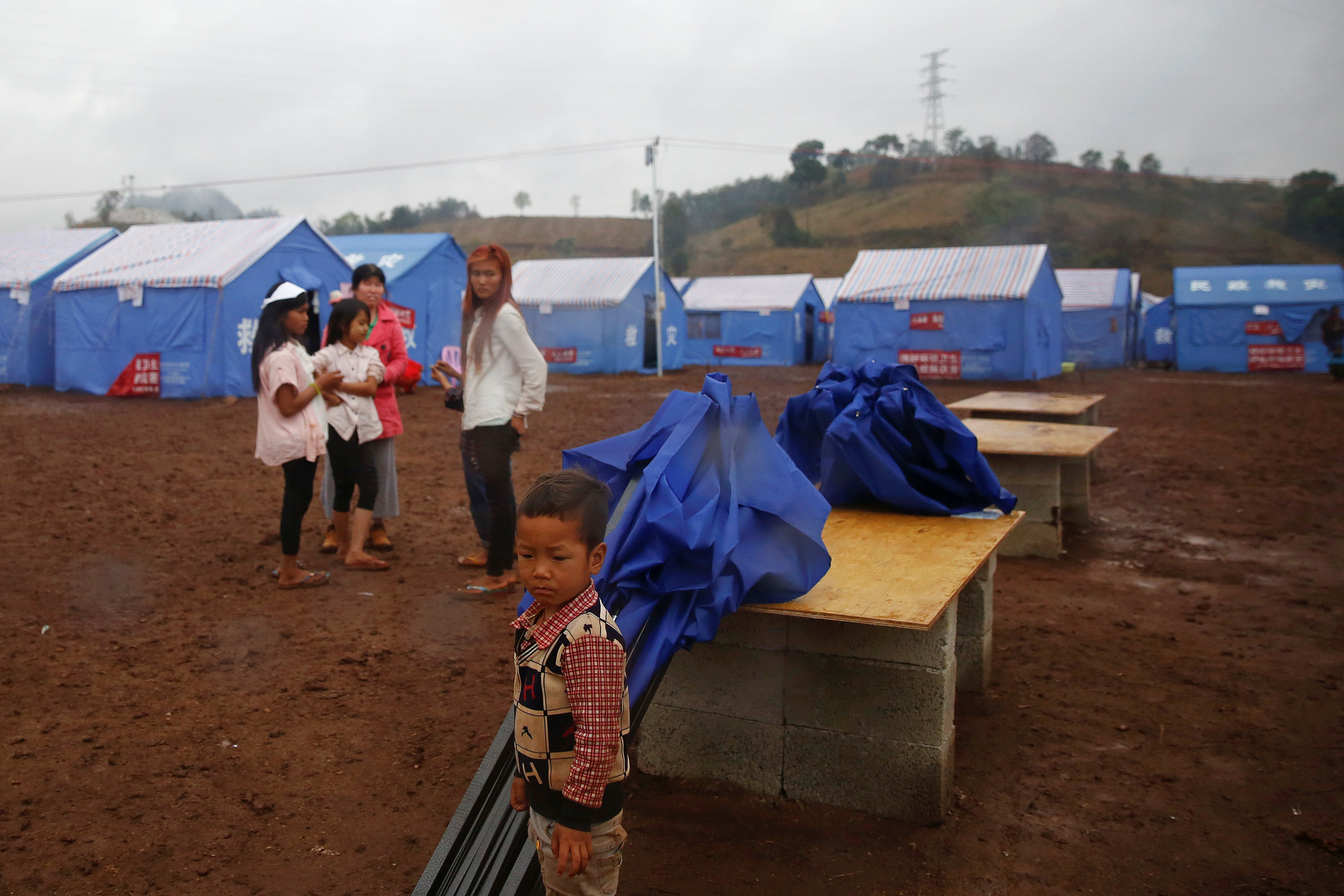 Relief camp in China swells as thousands flee conflict in Myanmar