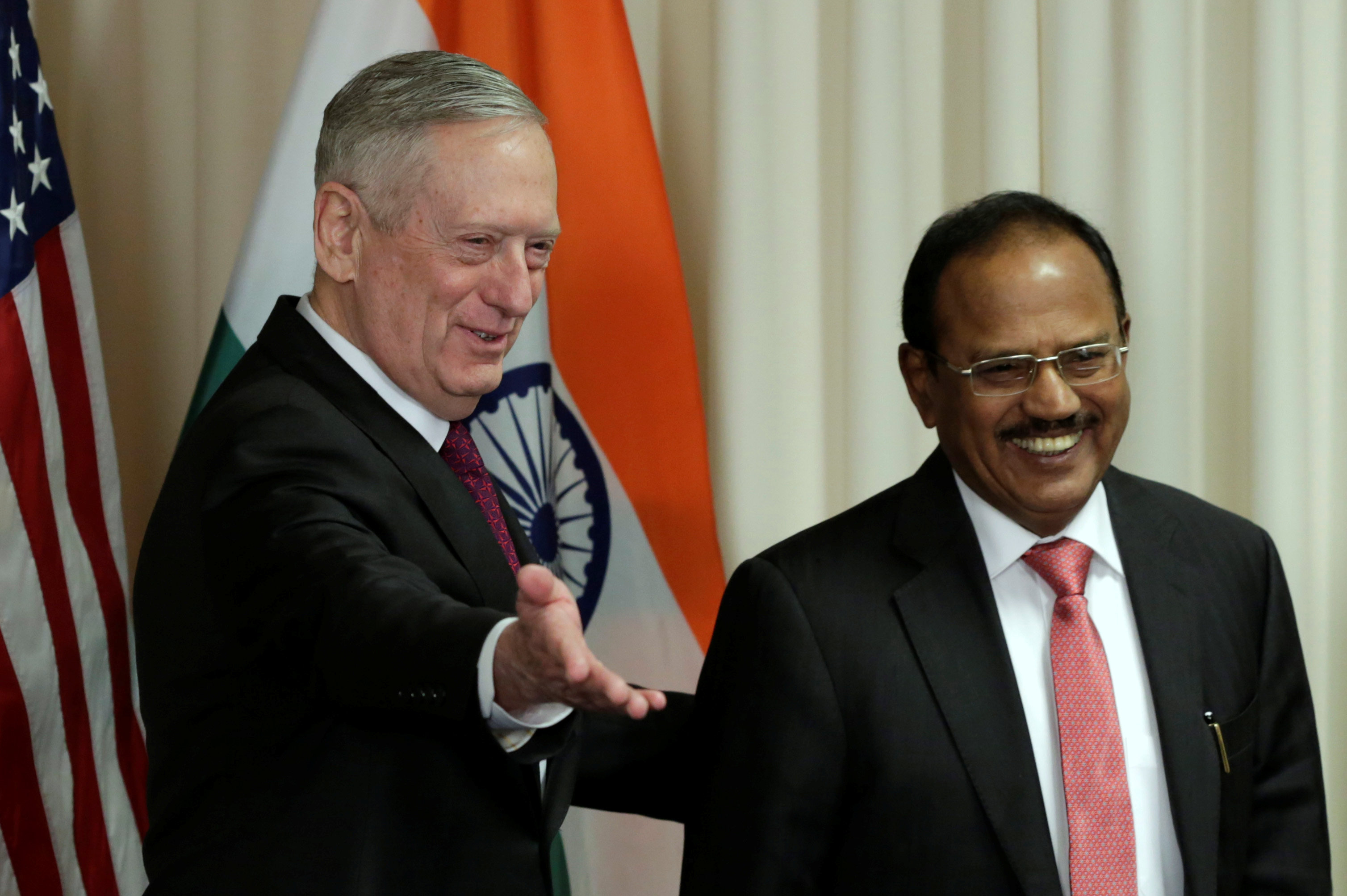 India, U.S. vow to boost security ties