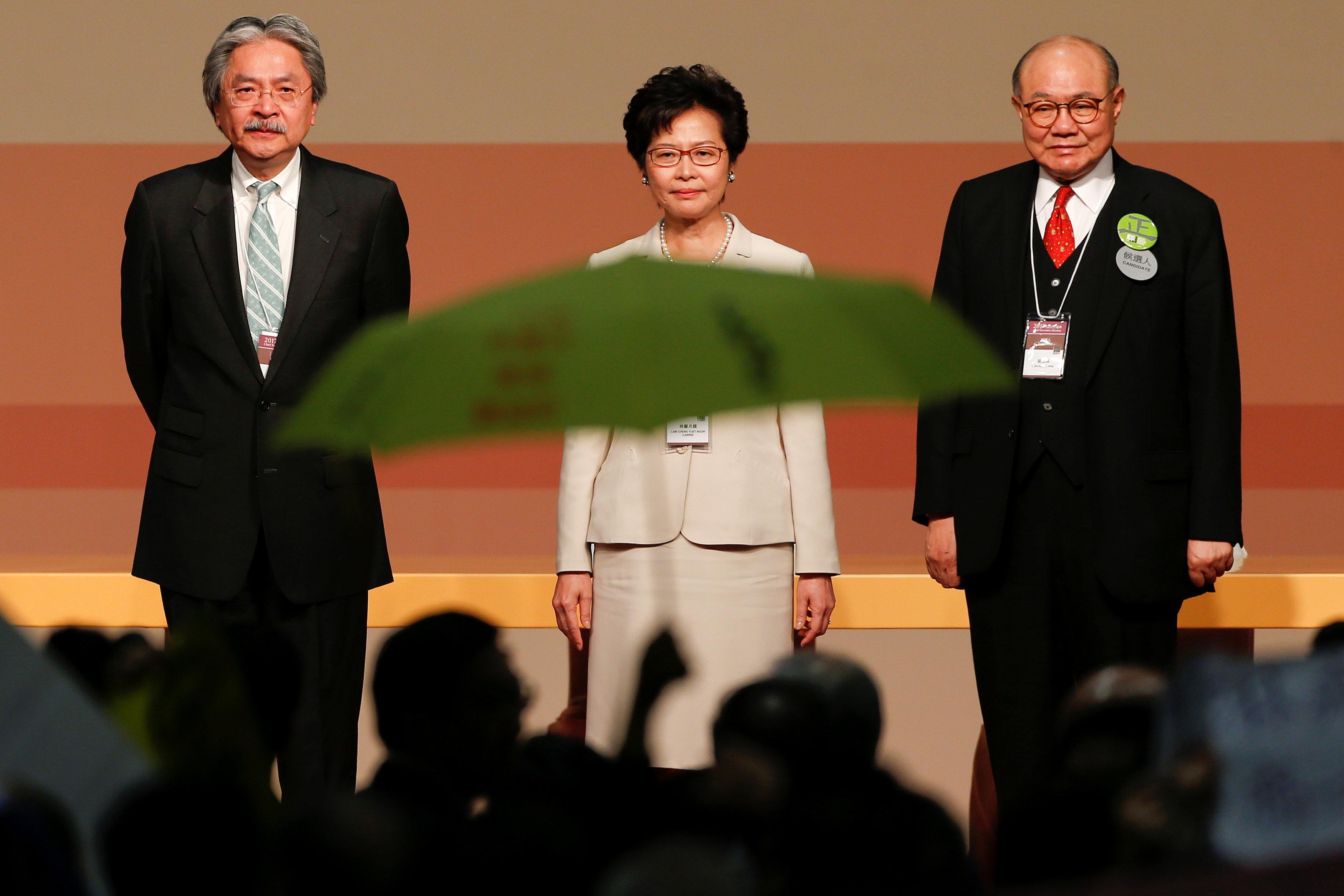 Beijing-backed becomes Hong Kong's first female Chief Executive