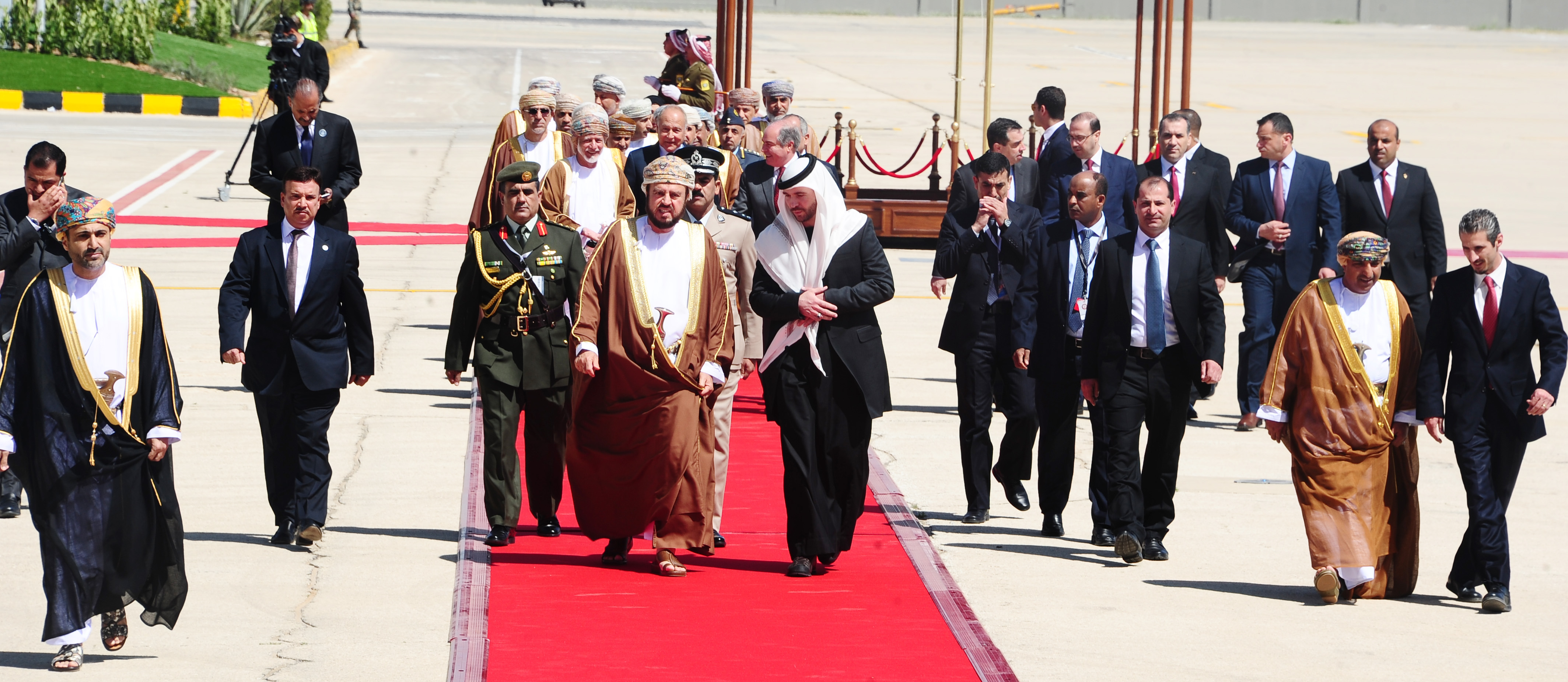 Sayyid Asa'ad arrives in Amman to lead Oman's delegation in the 28th Arab Summit
