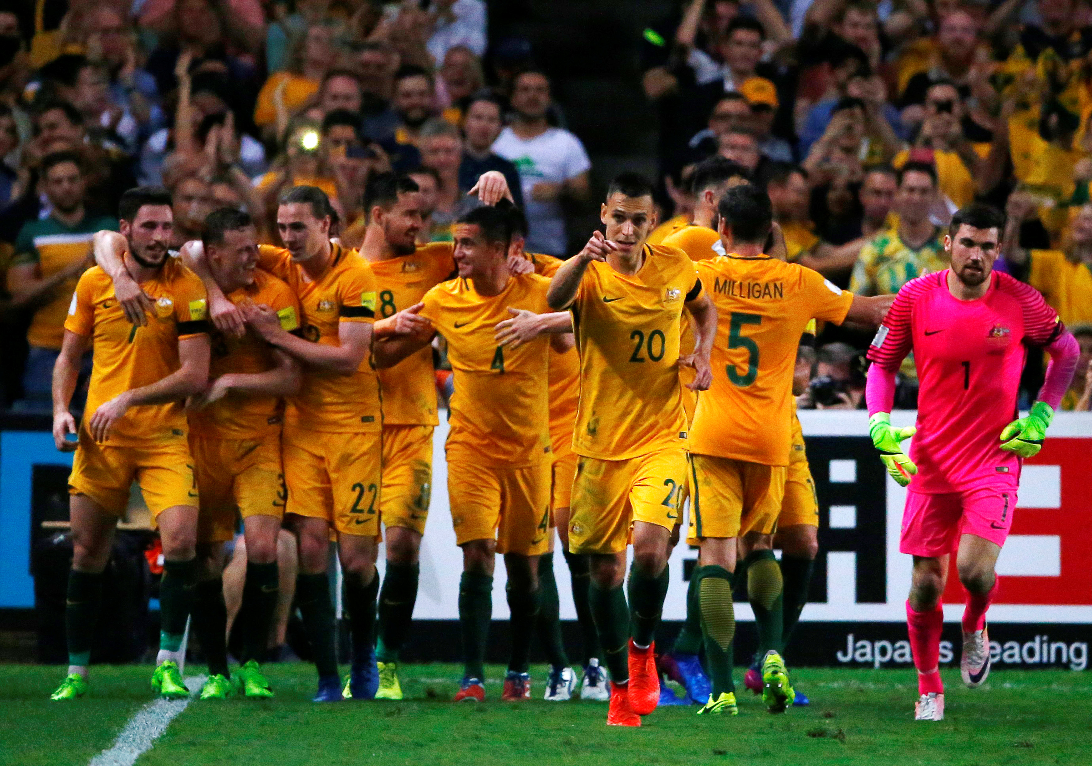 Football: Australia end run of draws with 2-0 victory over UAE
