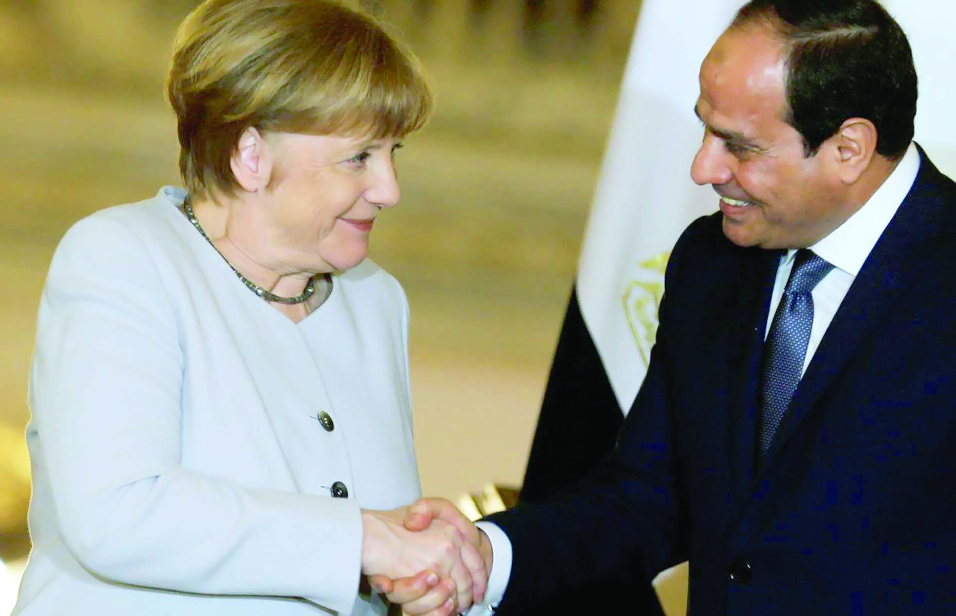 زيارة ميركل تثير الجدل في مصر