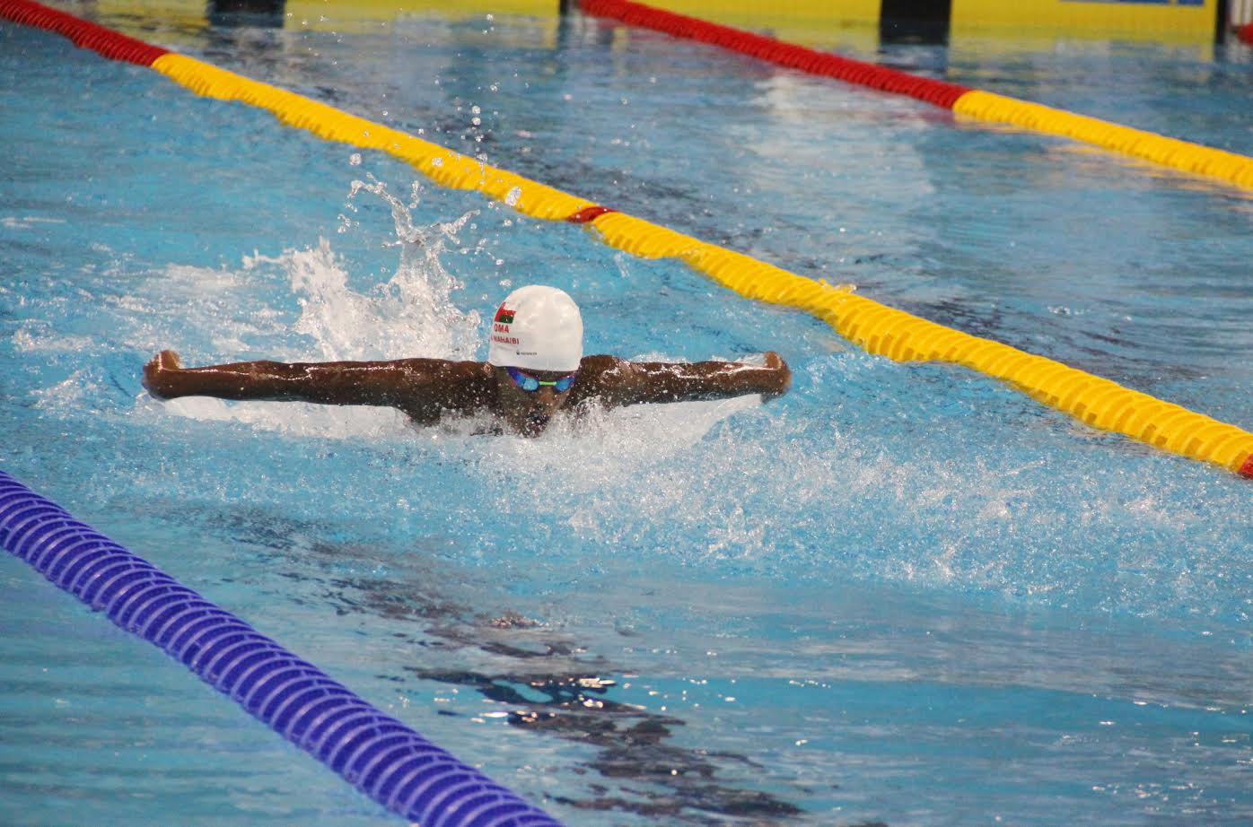 منتخبنا للسباحة خامس الترتيب في بطولة الخليج للسباحة القصيرة