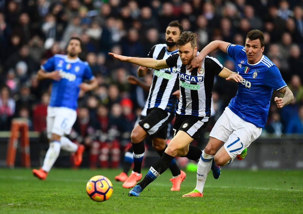 يوفنتوس يتعادل لاول مرة هذا الموسم في الكالتشيو