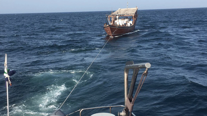 Fishing crew rescued in Oman