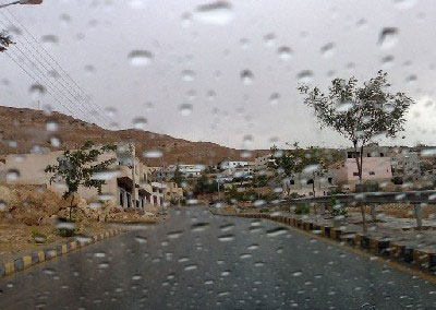 أمطار خفيفة متفرقة على مسندم