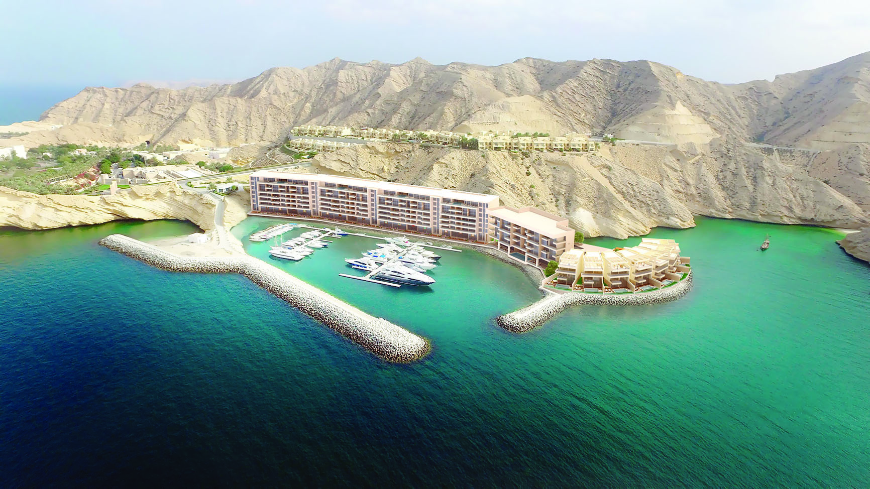 بر الجصة يعلن عن مشروع المينا ونادي اليخوت