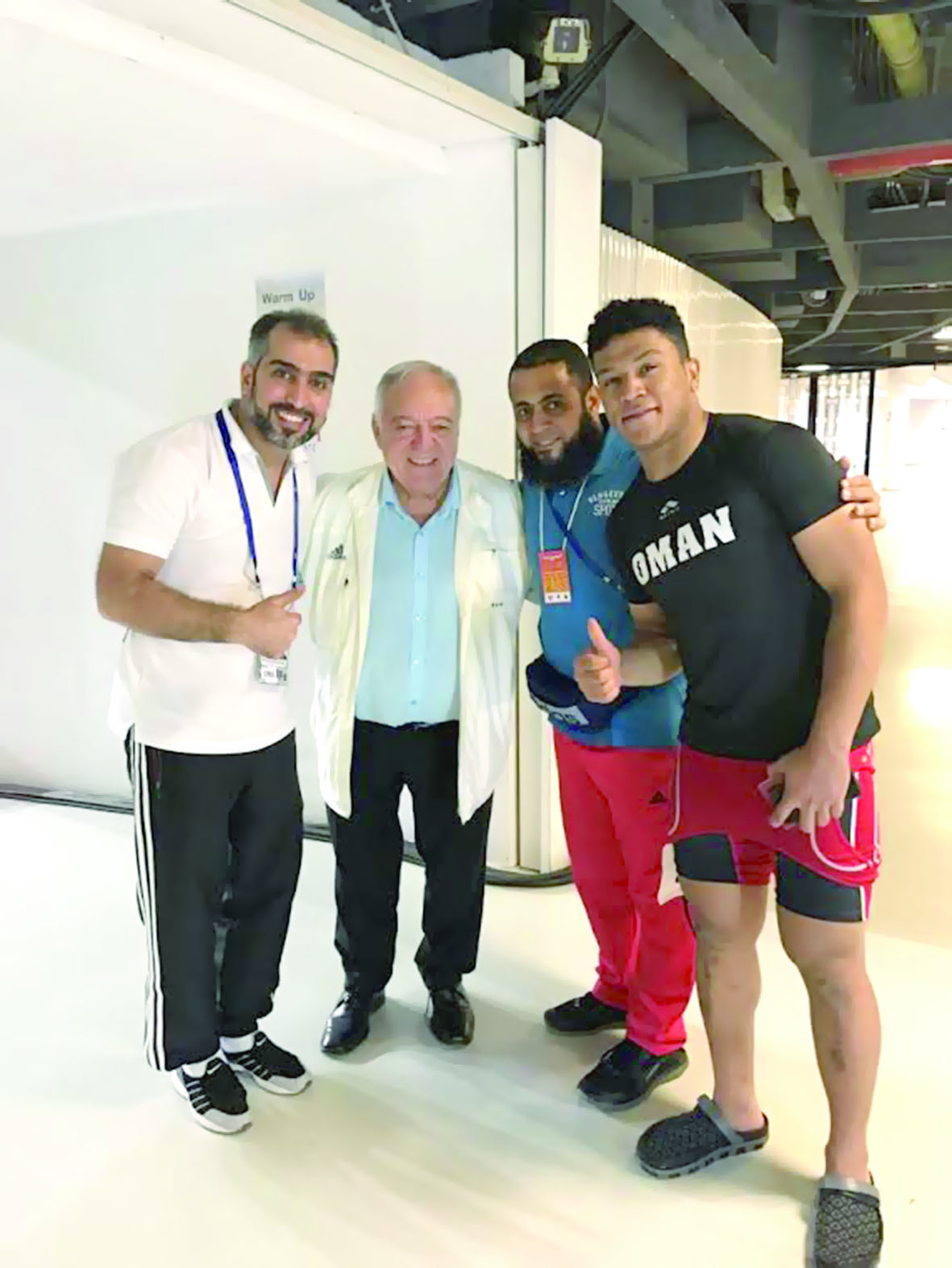 سطر اسم السلطنة على منصة التتويج العالمية

الرباع مرشد محمد يخطف

برونزية بطولة العالم لرفع الأثقال