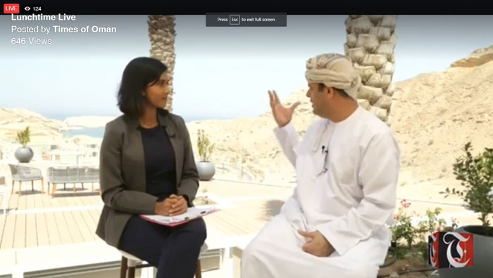 LunchTime Live with Sheikh Hamood bin Sultan Al Hosni, CEO of Muscat Bay