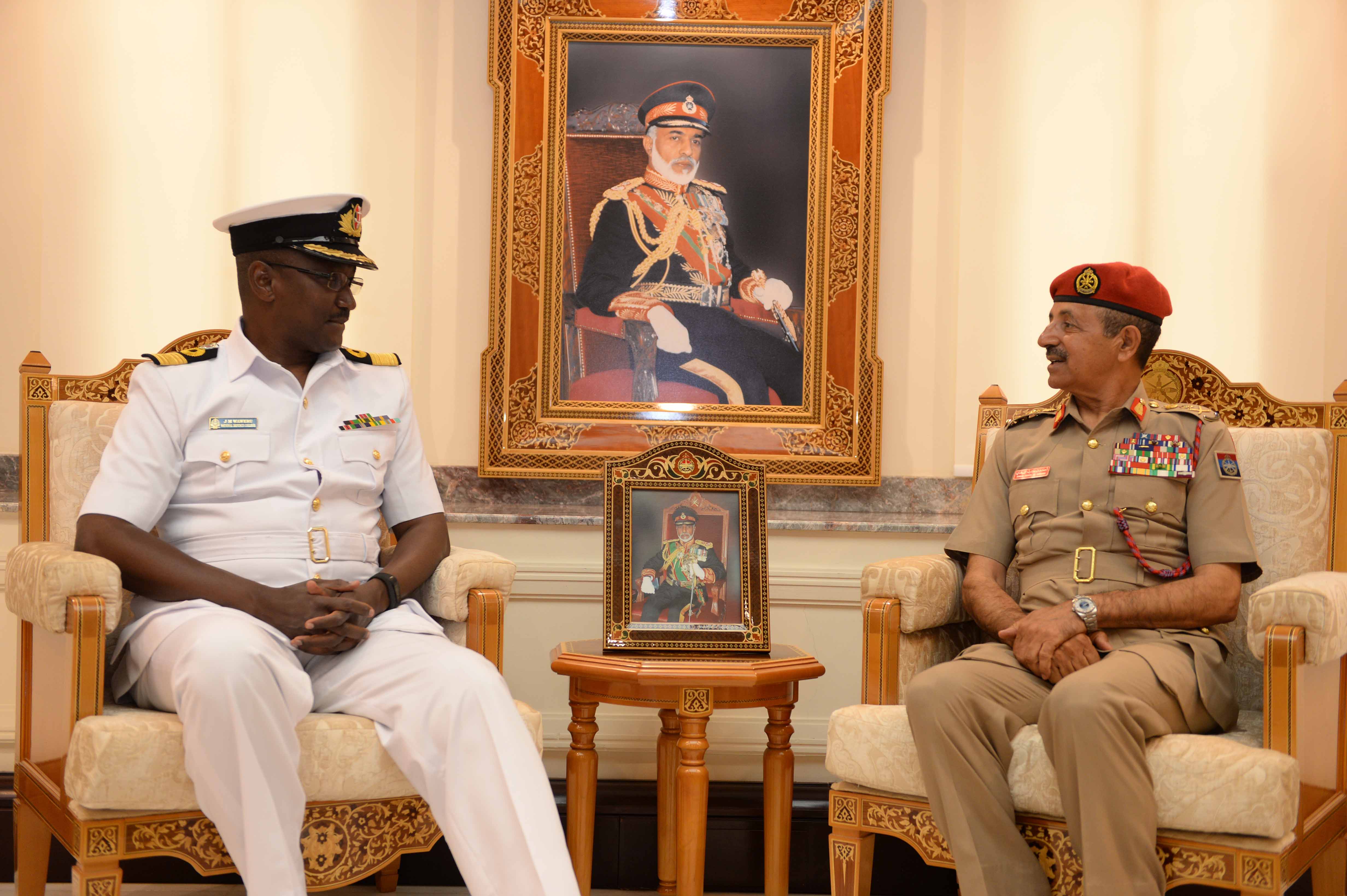 Sultan's Armed Forces Chief of Staff receives Kenyan delegation