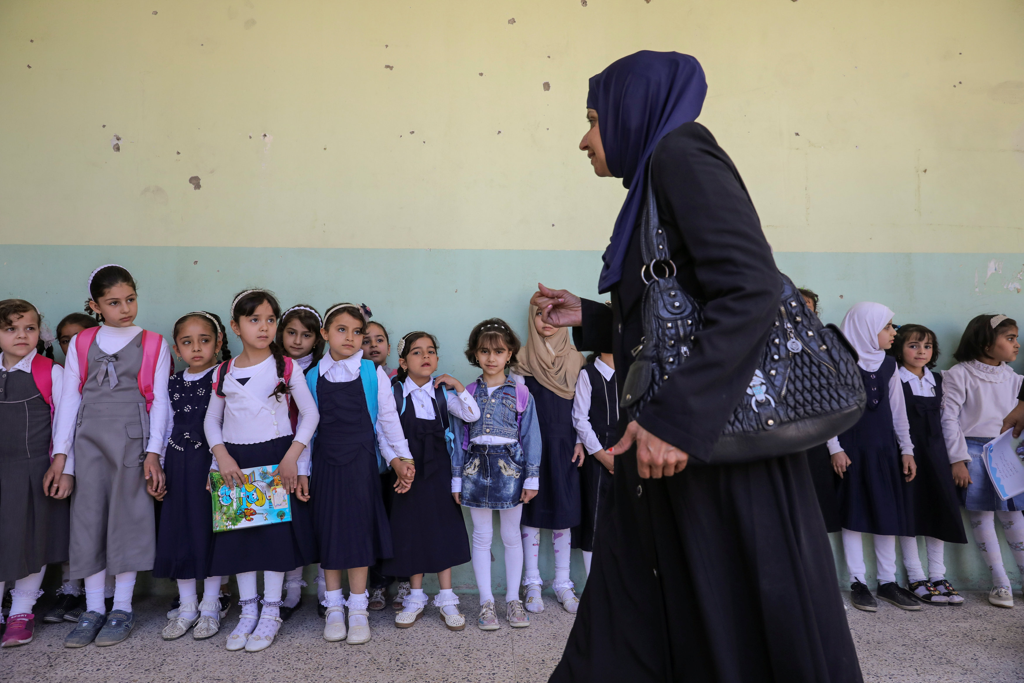 'We want to learn': Iraqi girls back at school after years under IS