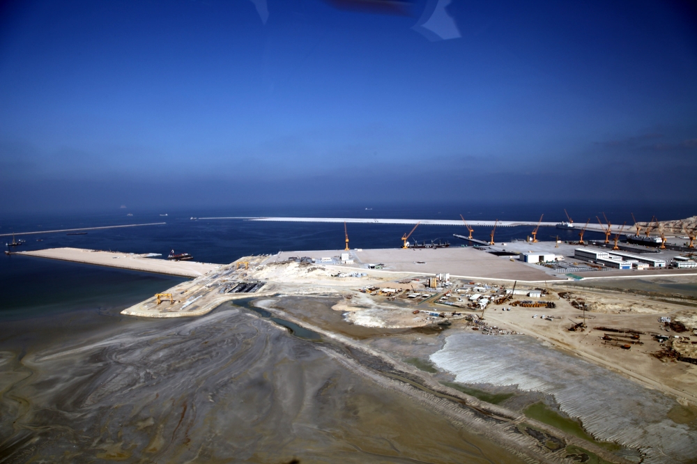 Foundation laying of Chinese industrial city at Duqm in Oman