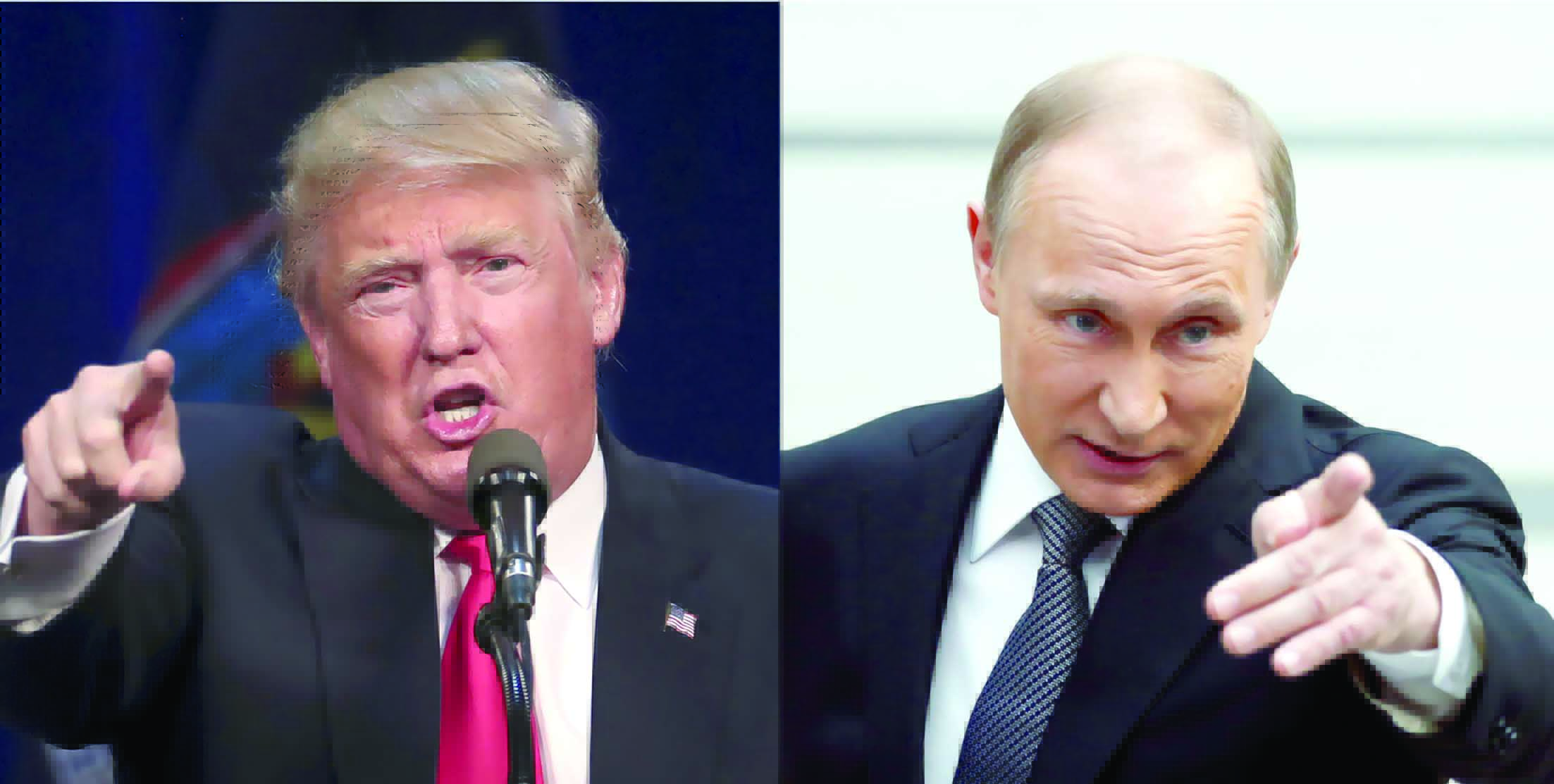 «الشعيرات» و«أم القنابل» رسالتان لمنتقدي علاقته بموسكو

هل يسعى ترامب لصدام «تكتيكي» مع بوتين؟