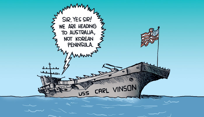 USS Carl Vinson deployment