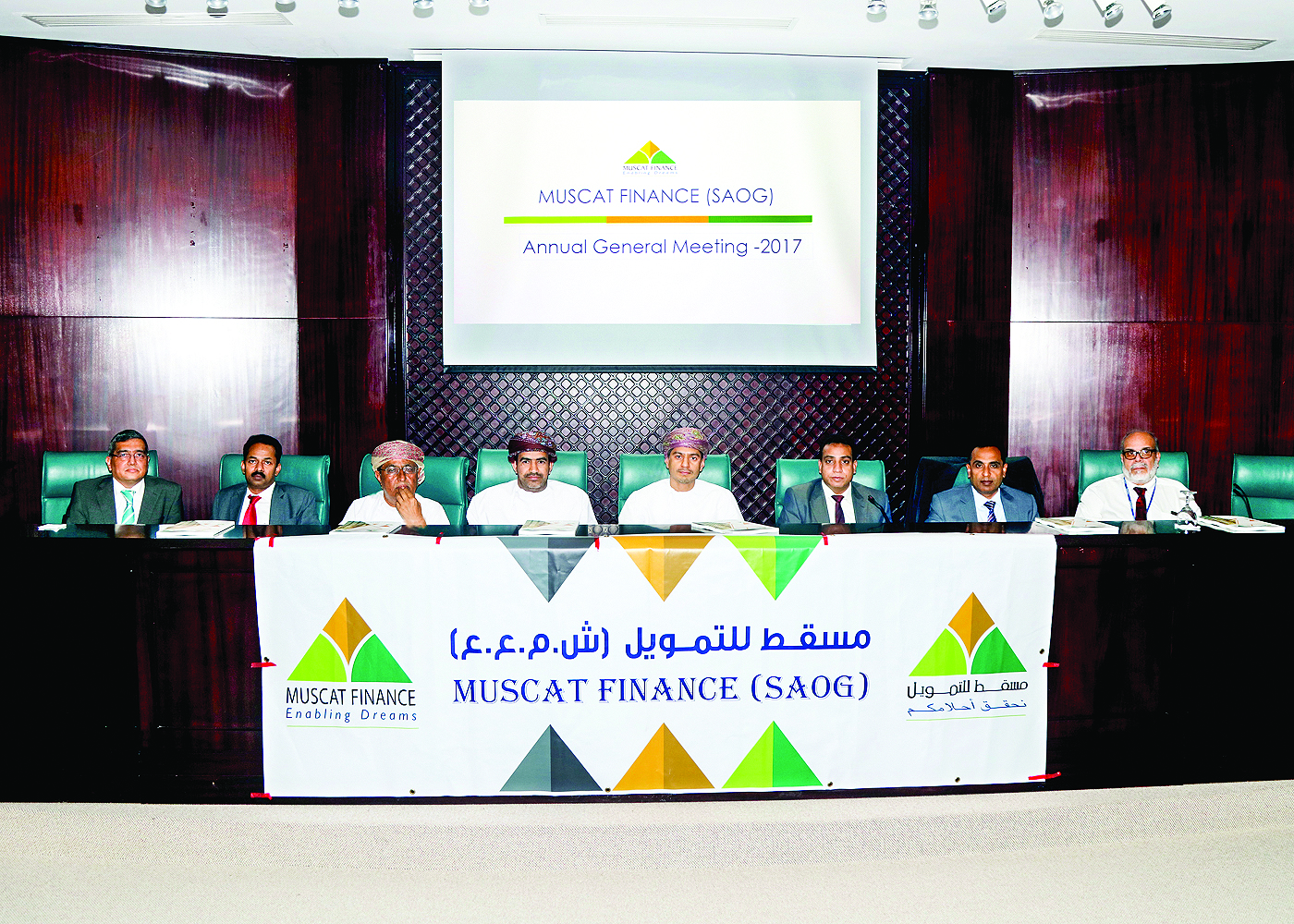 Muscat Finance shareholders approve dividend proposal