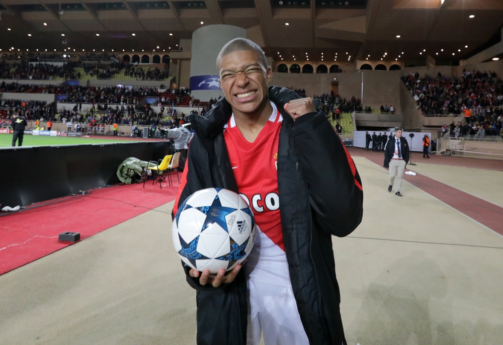 Monaco's Mbappe continues spectacular rise
