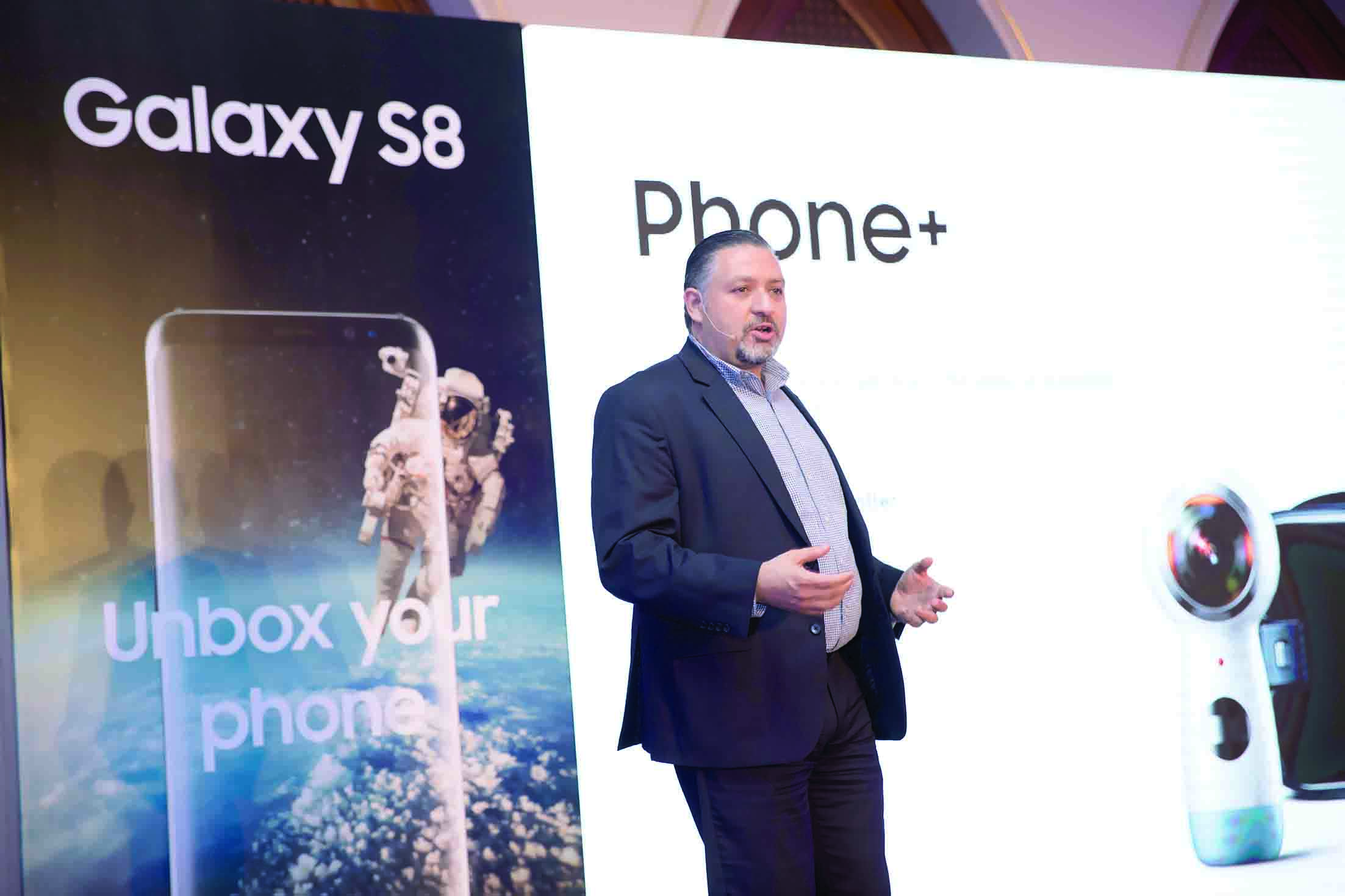 «سامسونج» تطلق جهاز جالاكسي S8 وS8+ في السلطنة
