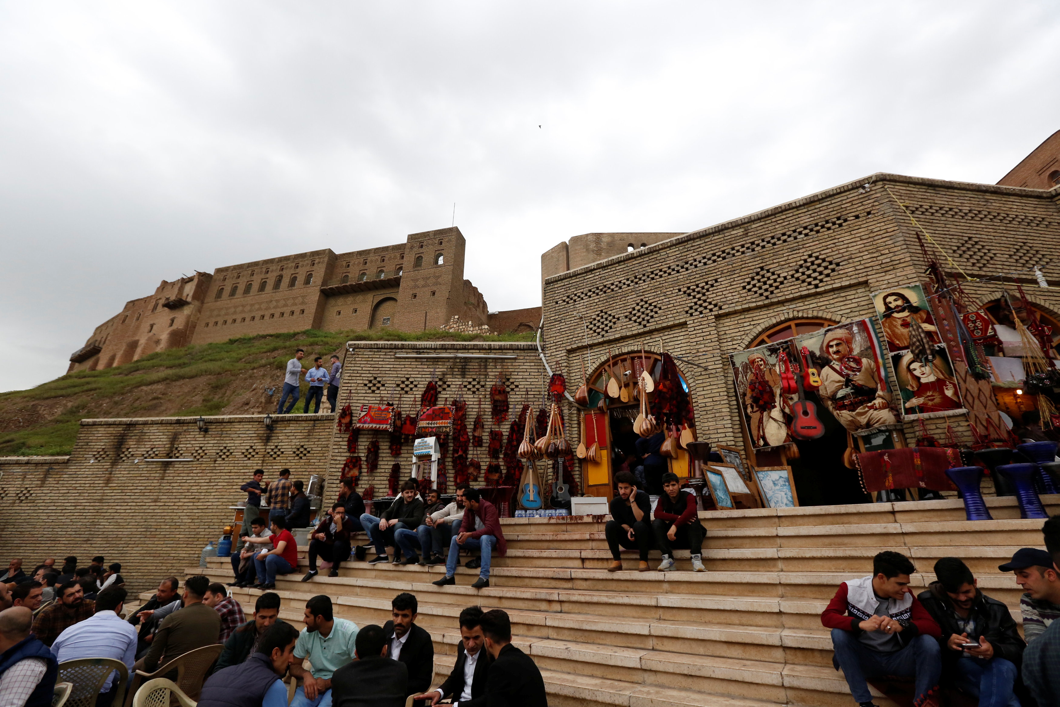 As war wrecks ancient Iraq, Erbil works to rebuild citadel