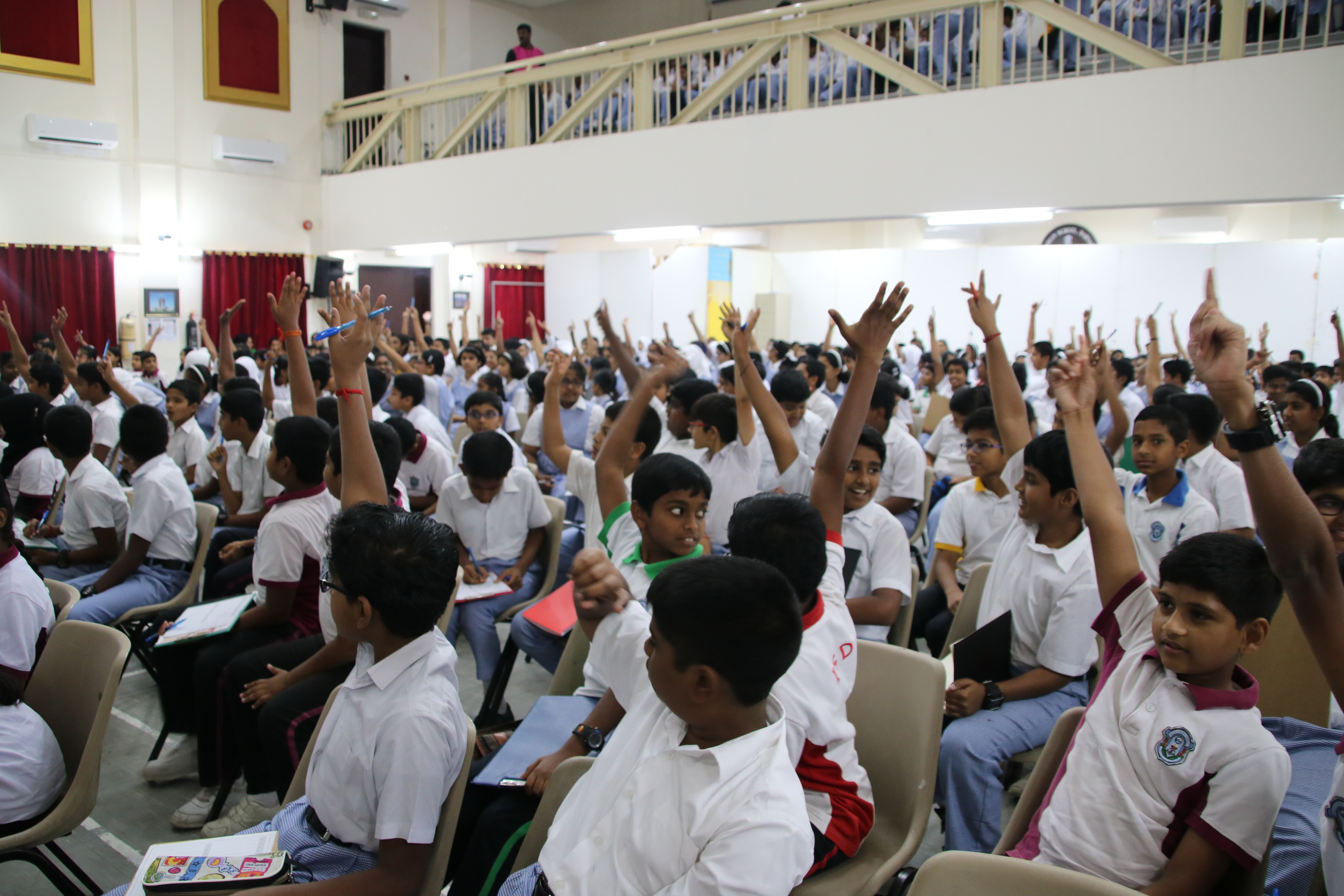 Indian School Darsait engage full heartedly in mind game