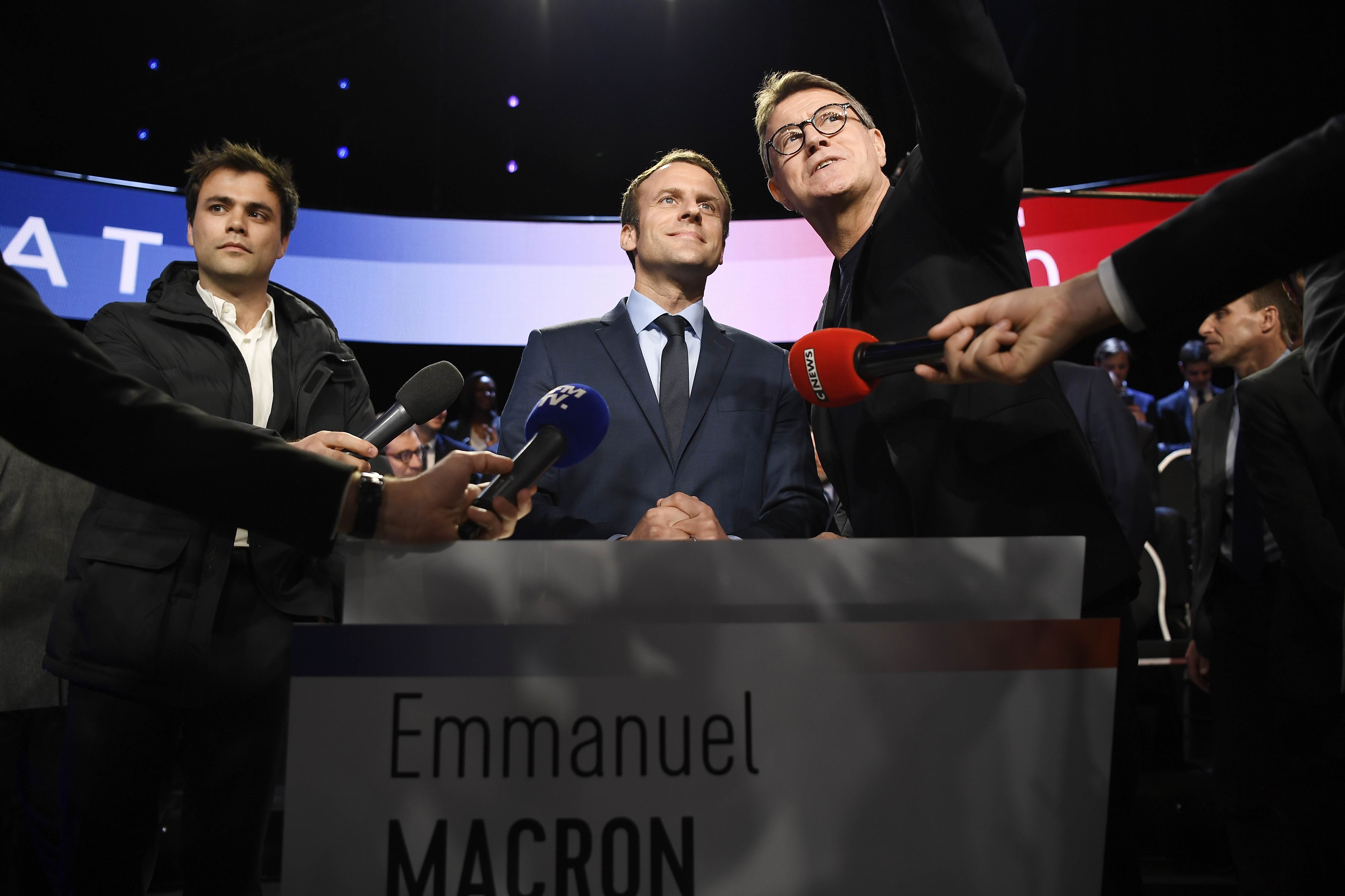 French candidates go head to head in TV debate with Macron favourite