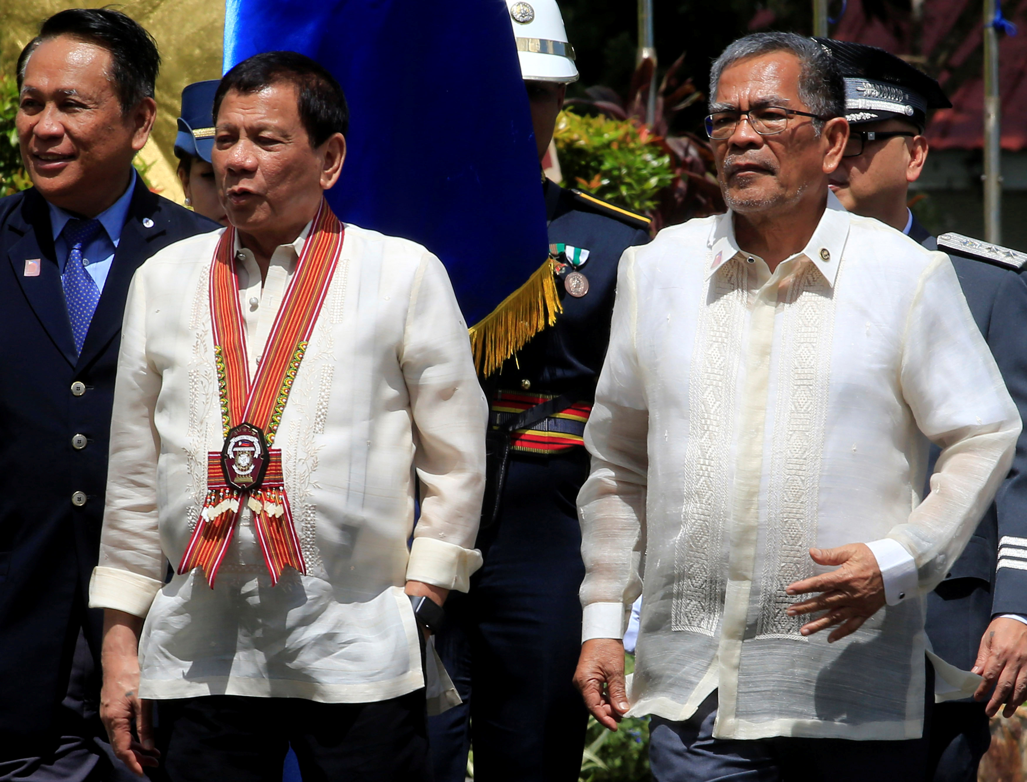 Duterte's trust ratings fall slightly
