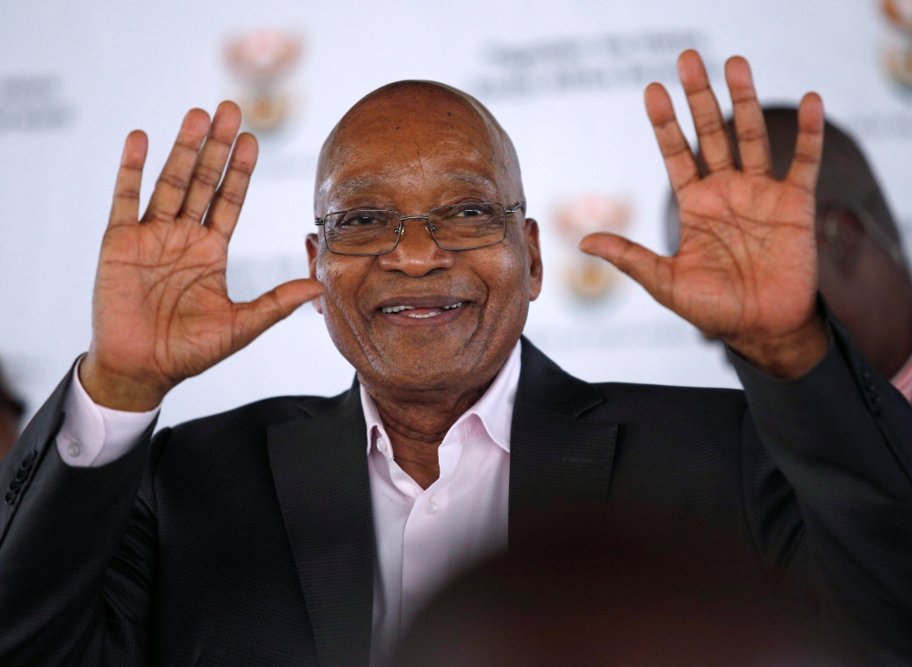 South Africa's Zuma pledges to transform economy for poor