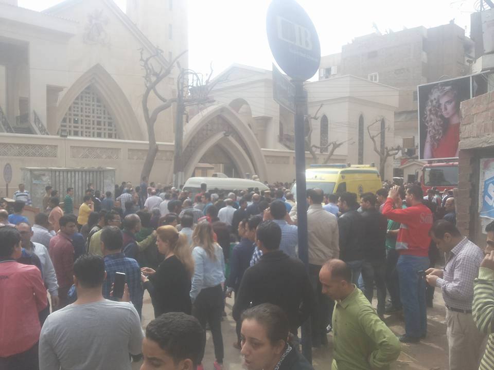 كيف حدث انفجار كنيسة طنطا المصرية؟