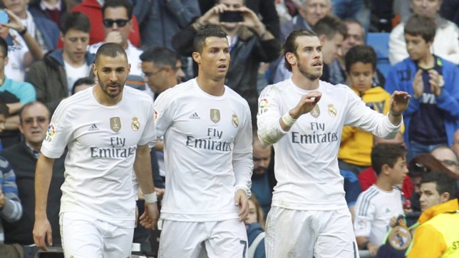 رقم سلبي جديد للثلاثي الهجومي في ريال مدريد