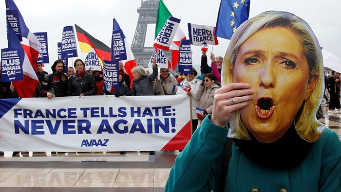 Le Pen must realise debate over quitting euro is over, top aide says