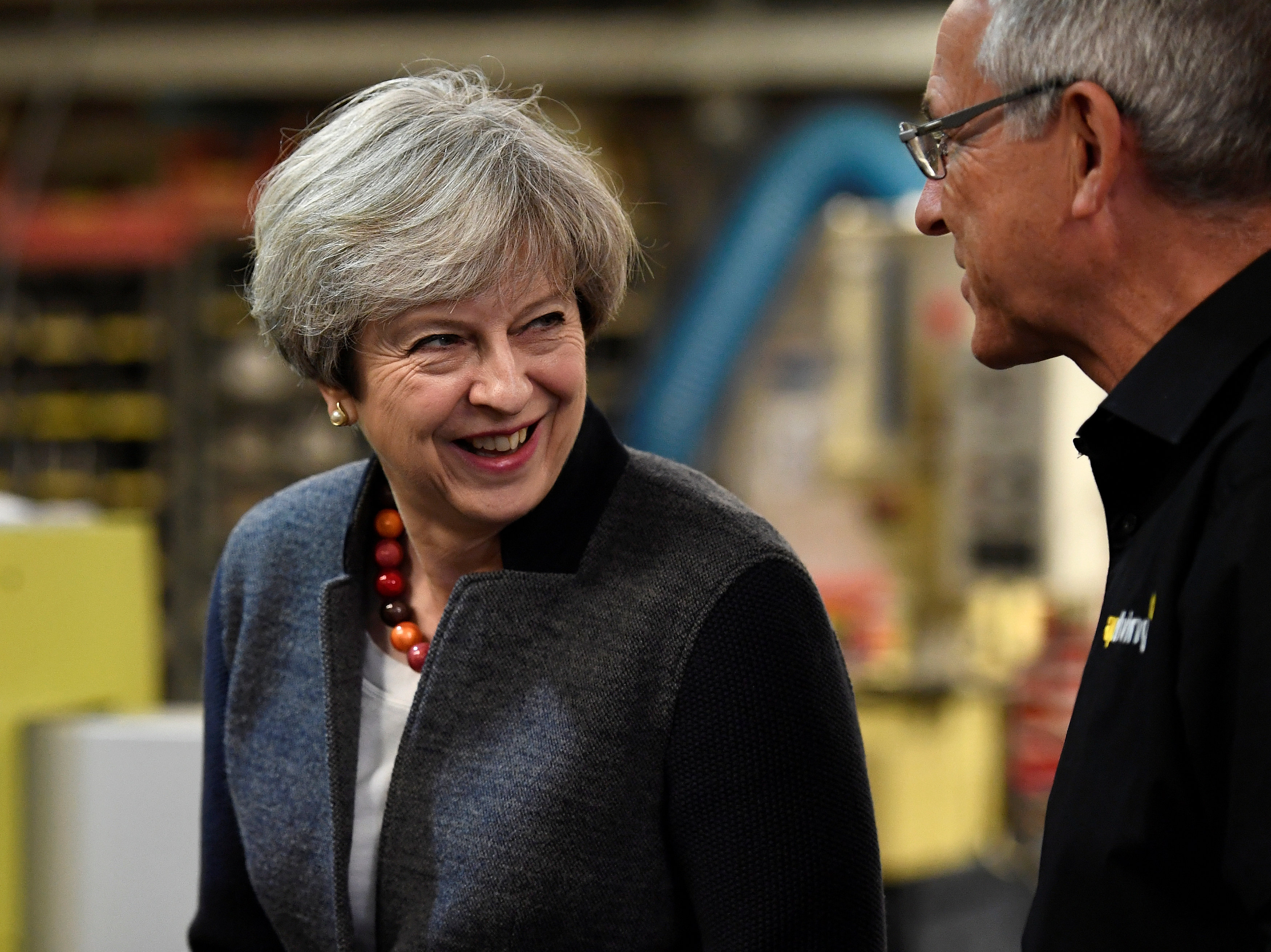 Britain's PM May says EU united in getting deal that "works for them"