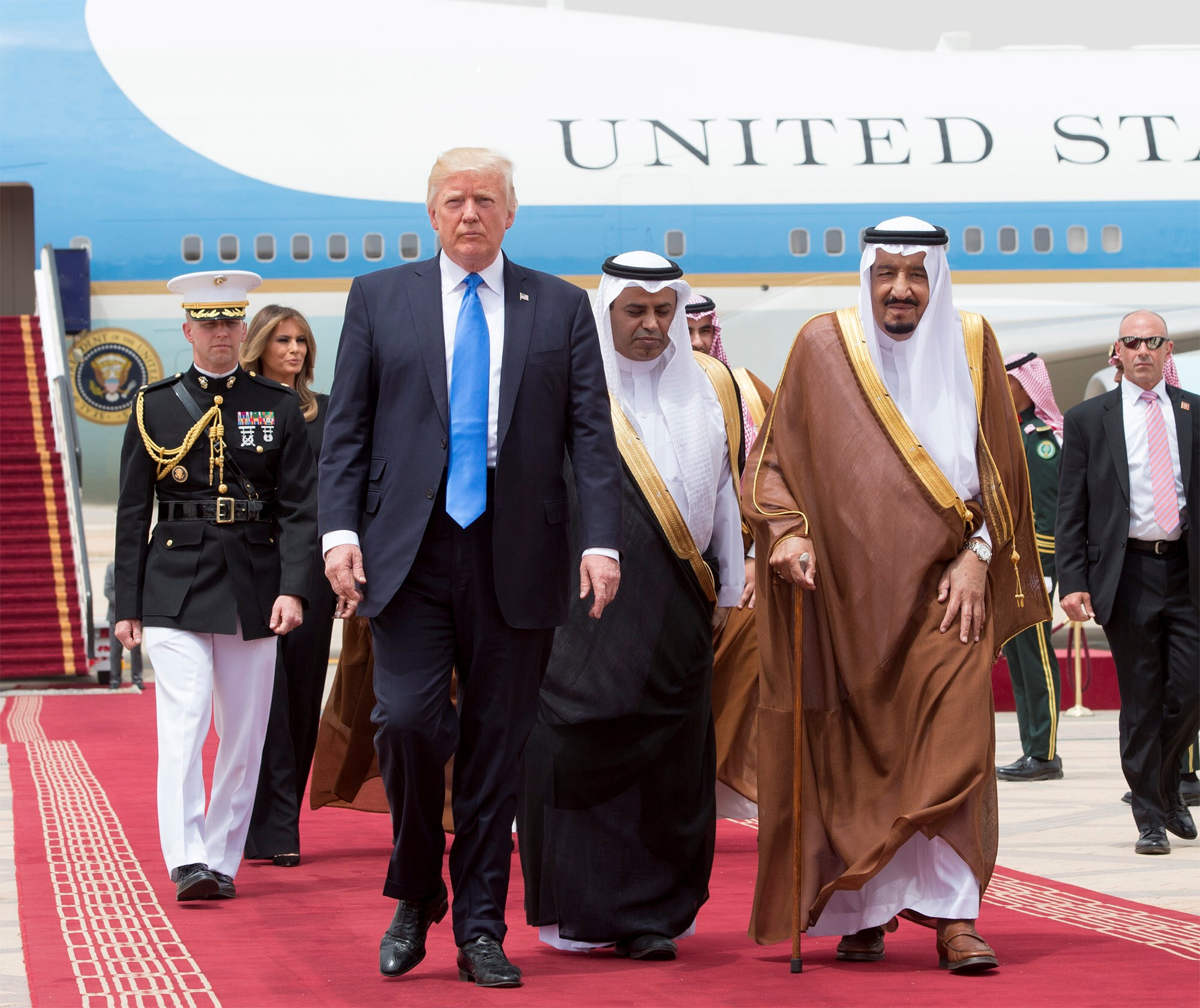Under siege in Washington, Trump reaps Saudi arms deal, stronger ties