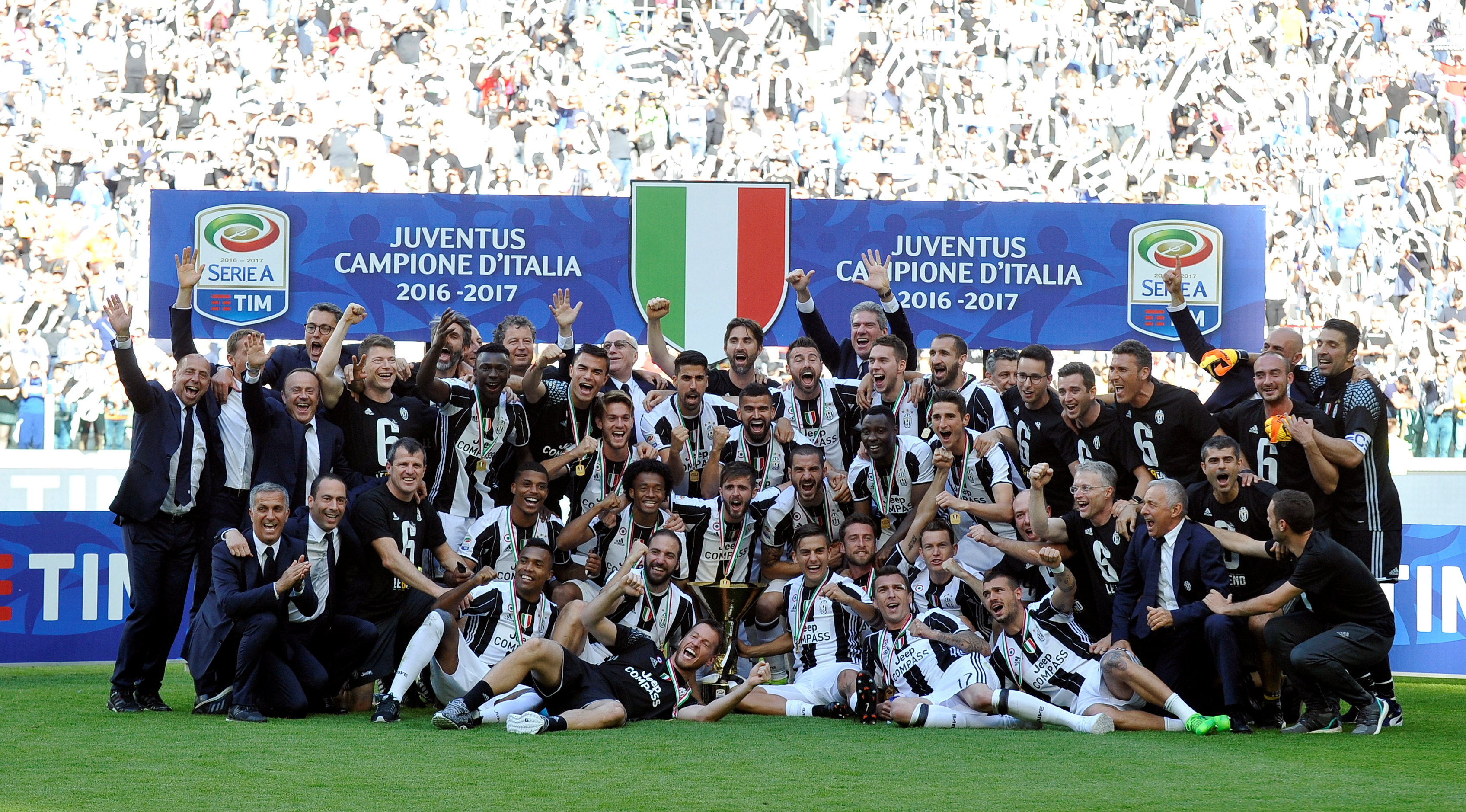 Football: Juventus clinch sixth successive Serie A title with Crotone win